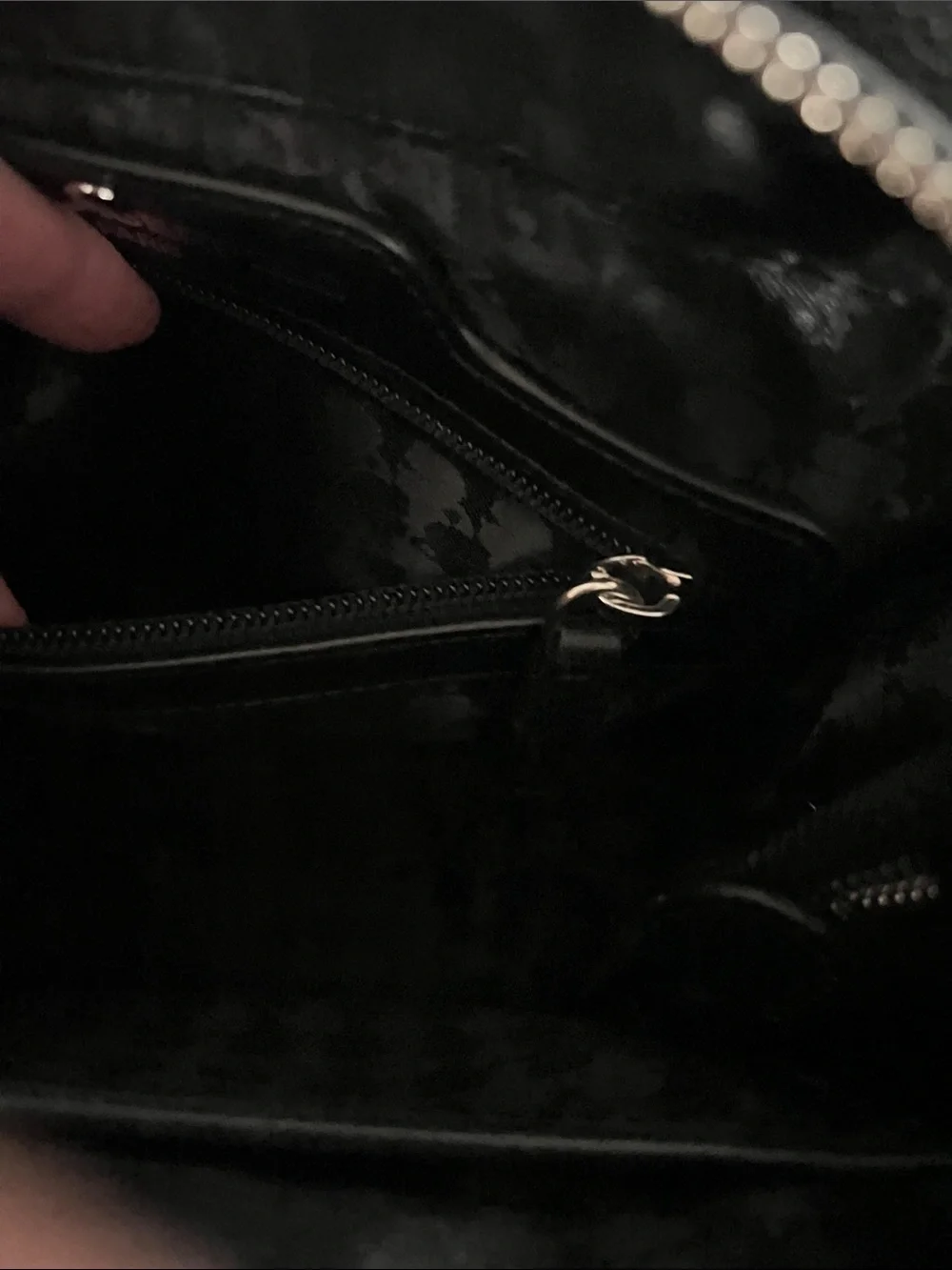 Karl Lagerfeld bling crystals crossbody satchel purse bag - Picture 6 of 10